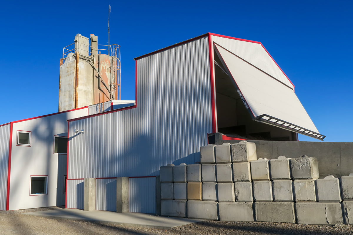 Redi-Mix Plant Door Redi-Mix Plant Door