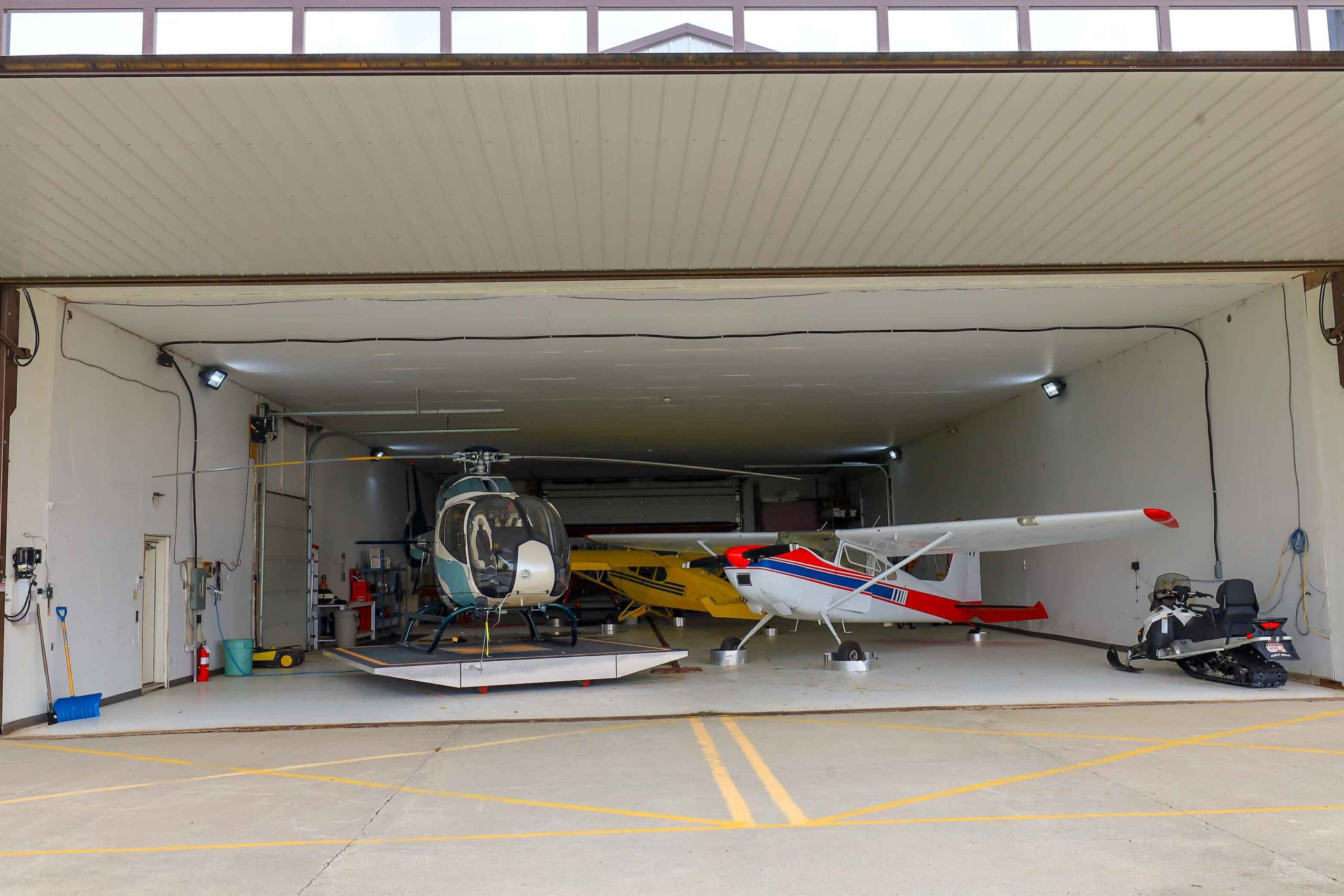 Retrofit For Helicopter & Plane Hangar Retrofit For Helicopter & Plane Hangar