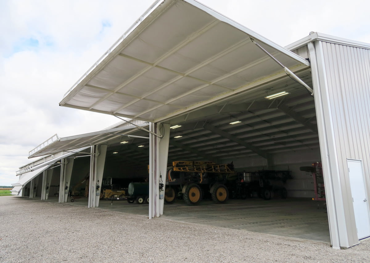 Shed Is 60′ x 210′ With Six Doors Shed Is 60′ x 210′ With Six Doors