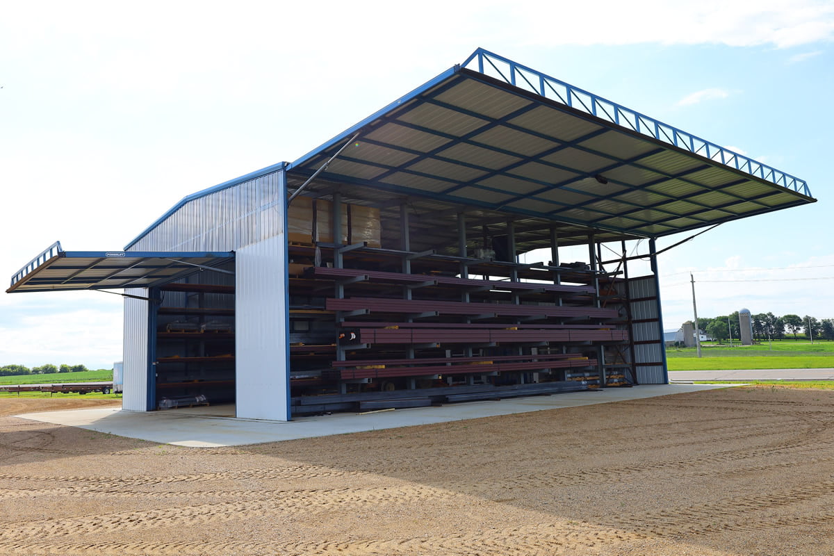 Storage With Opening Walls On Three Sides Storage With Opening Walls On Three Sides