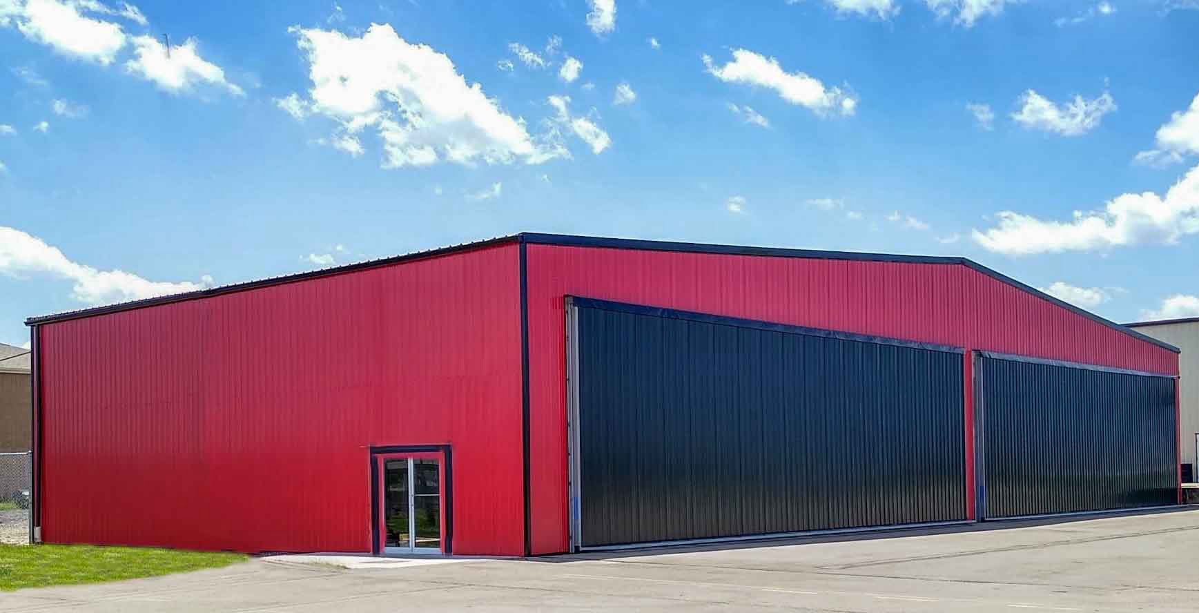 Hangar Conversion With 54′ Doors Hangar Conversion With 54′ Doors