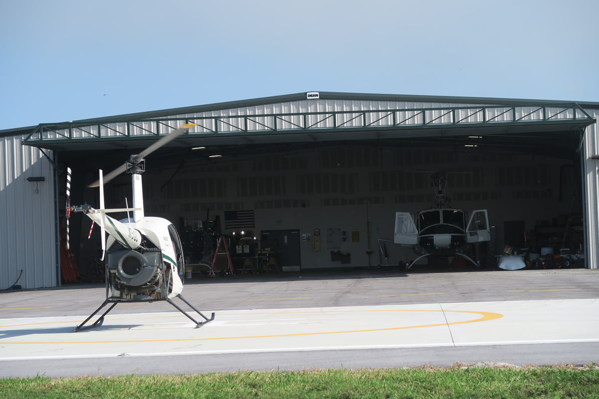 Helicopter Hangar PowerLift Helicopter Hangar PowerLift