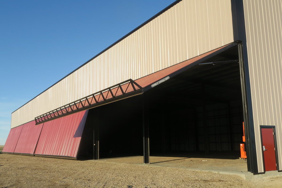One Wall With 240′ Of Doors One Wall With 240′ Of Doors