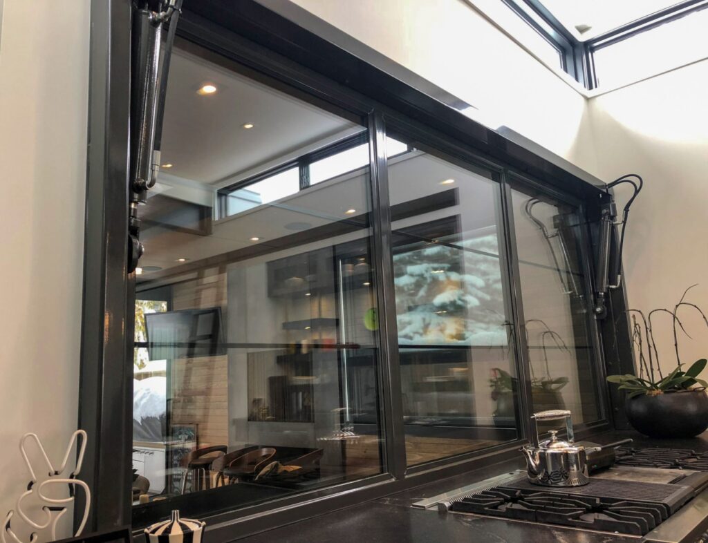 Opening Glass Wall Between Kitchen, Patio Opening Glass Wall Between Kitchen, Patio