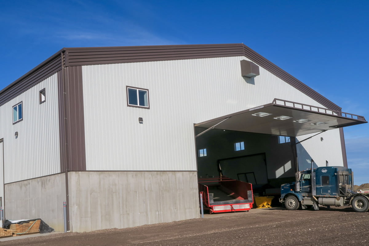 PowerLift Doors For Seed Warehouse PowerLift Doors For Seed Warehouse